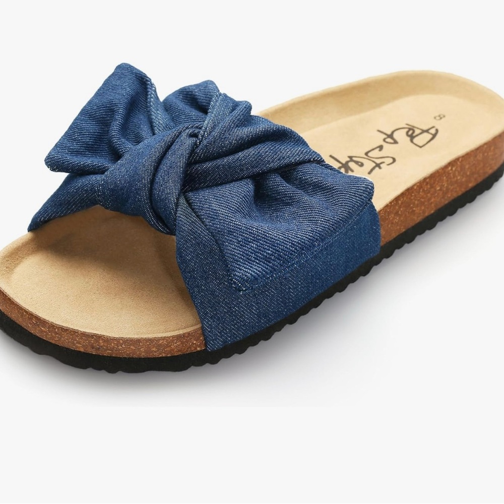 Bow Slide Sandals